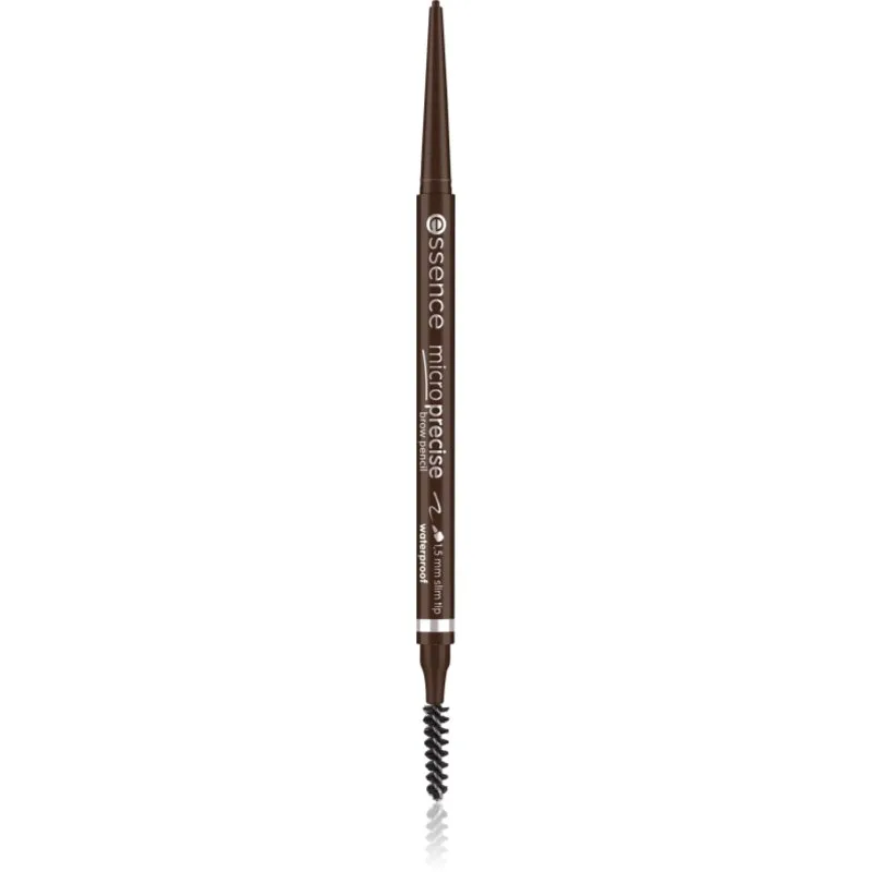 essence Micro Precise ακριβής μολύβι για τα φρύδια απόχρωση 06 Dark Brown 0.05 γρ