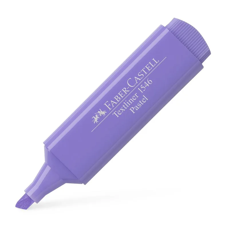 Μαρκαδόρος υπογράμμισης Textliner Pastell 154656 Faber-Castell - Μοβ