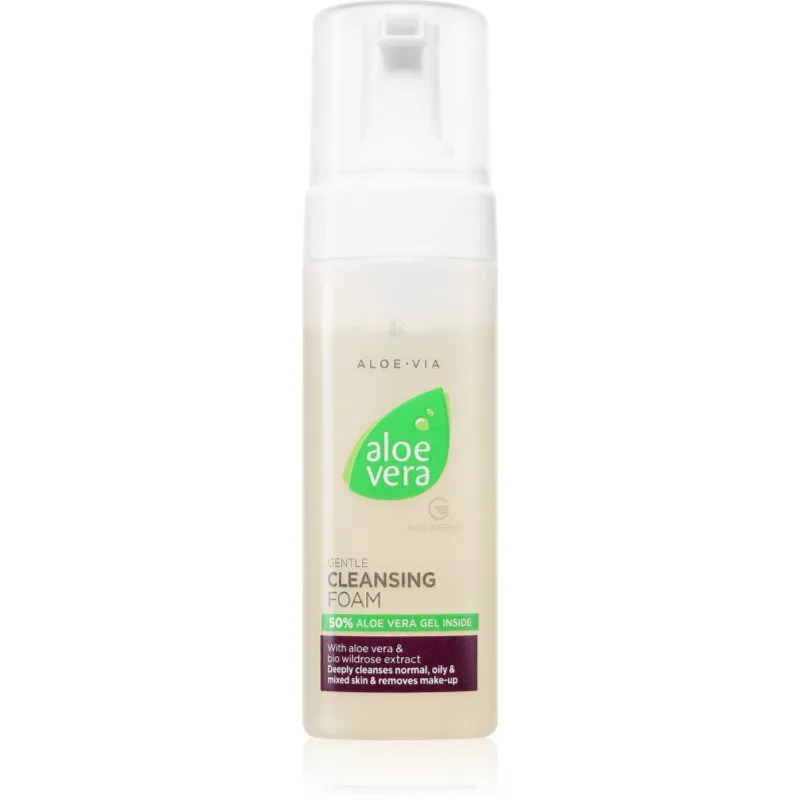 LR Aloe Vera αφρός για βαθύ καθαρισμό για μικτή και λιπαρή επιδερμίδα 150 ml
