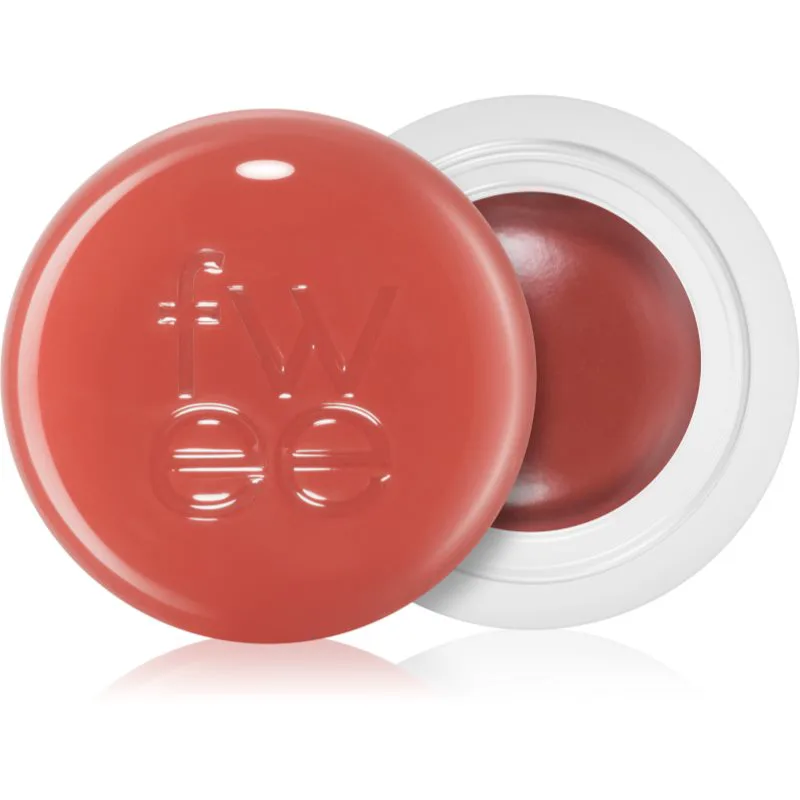 fwee Lip&Cheek Blurry Pudding Pot βάλσαμο για χείλη και μάγουλα με χρώμα απόχρωση RS02 Lyrics (Faded Moment) 5 γρ