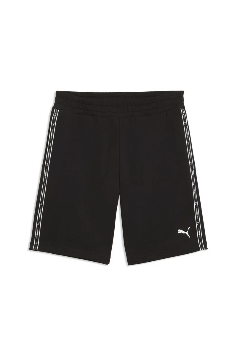 Puma ανδρικό σορτς με λογότυπο 9" Regular Fit "Essential Tape" - 691696 Μαύρο
