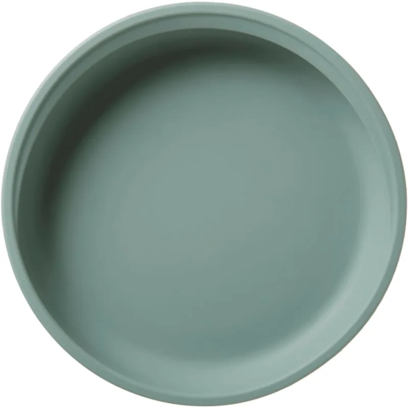 Tommee Tippee EasiStick™ Silicone Weaning Plate πιάτο με βεντούζα 4m+ Green 1 τμχ