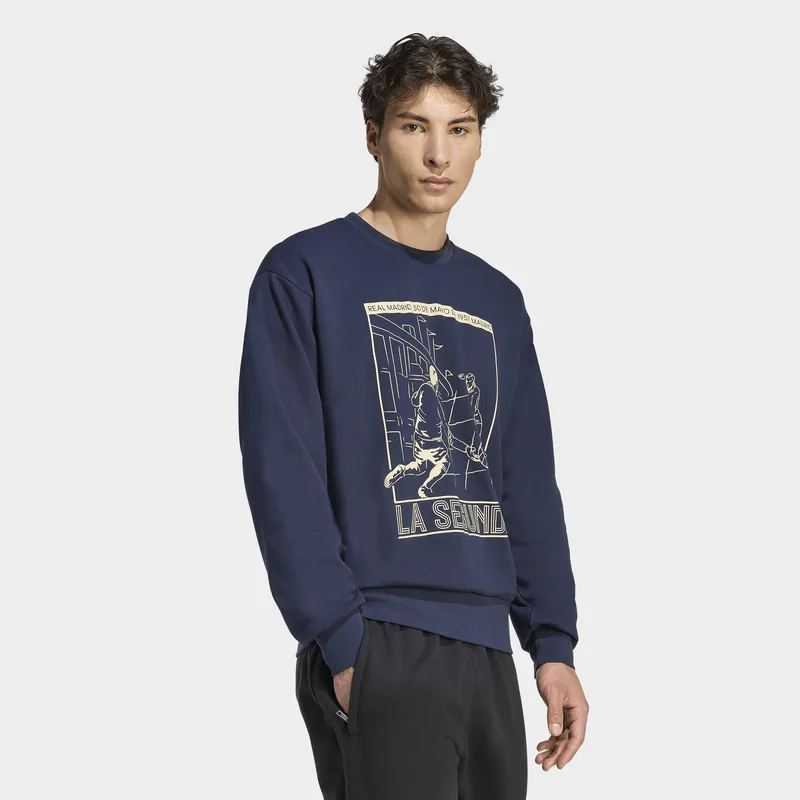 adidas M Real Madrid Heritage Crew Sweat (9000264261_24222)