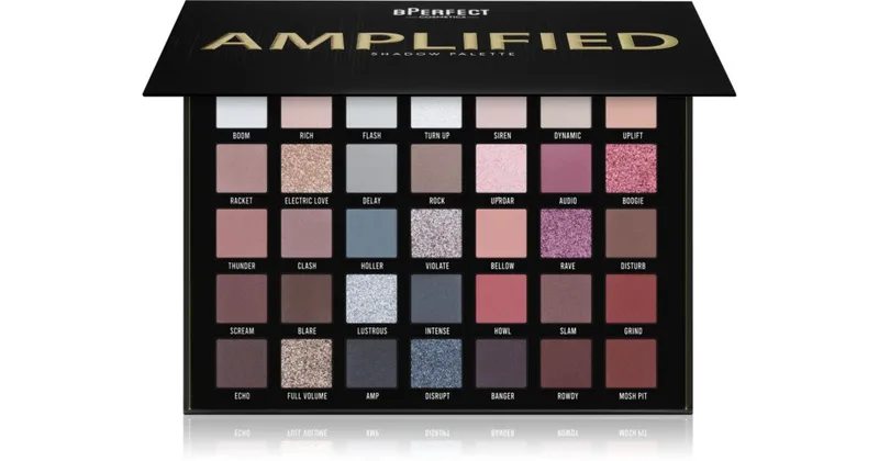 BPerfect Amplified Eyeshadow Palette 52g
