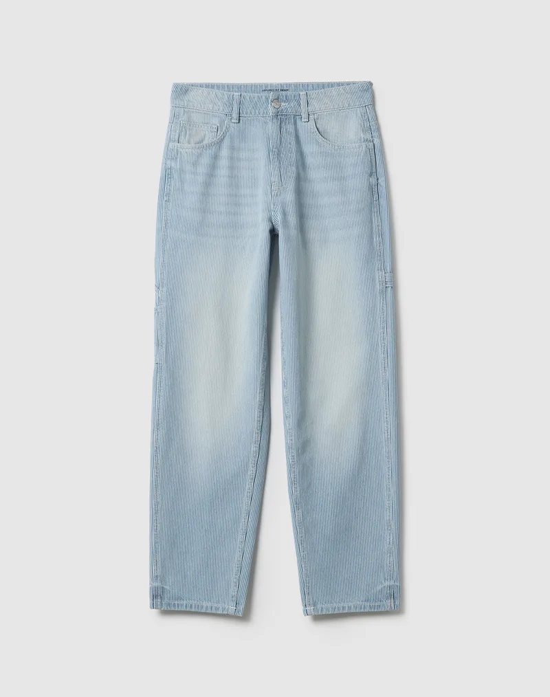 OVS DENIM CARPENTER W/STRIPES 2552245-LIGHT BLUE DenimLightBlue