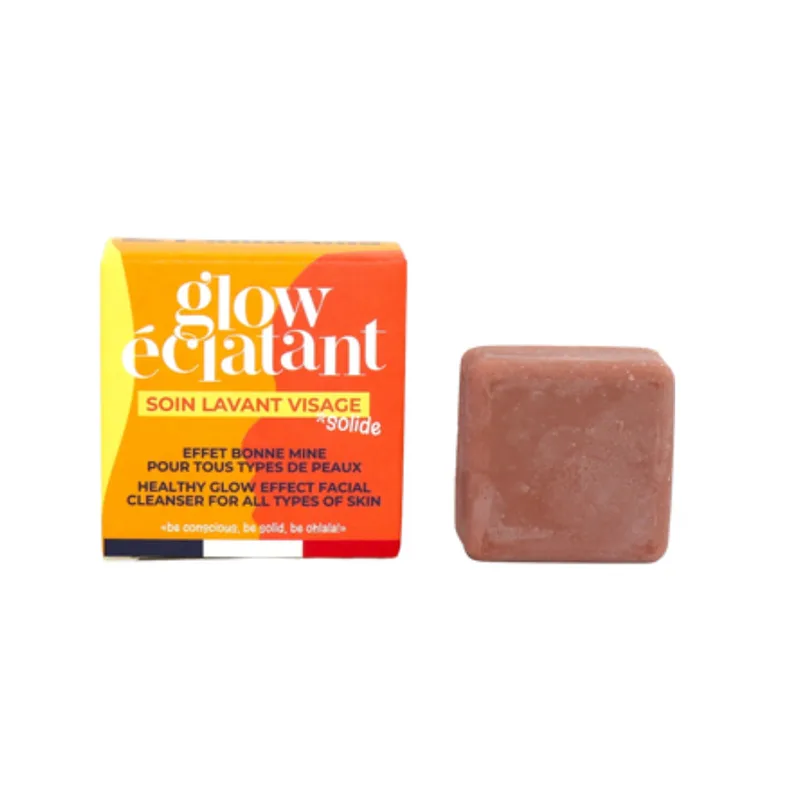 Lamazuna Glow Éclatant Solid Face Cleanser, 28 ml