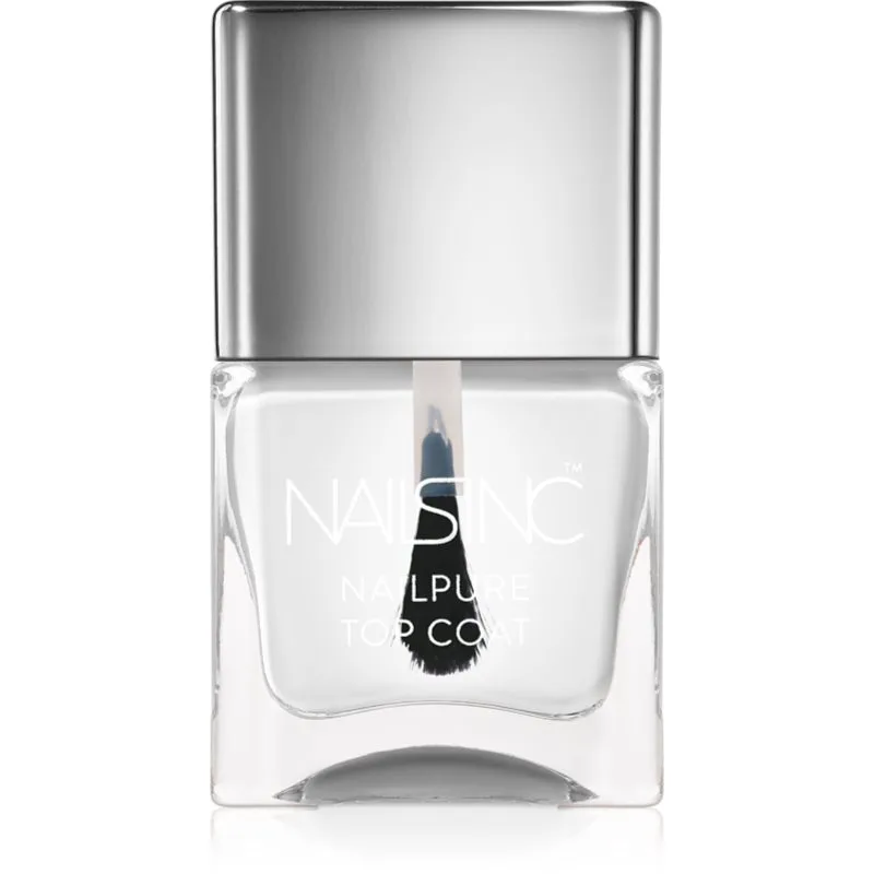 Nails Inc. Long Wear τοπ βερνίκι με γρήγορο στέγνωμα Για τα νύχια 14 ml