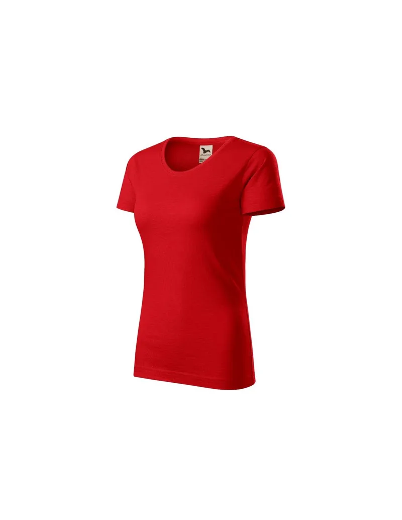 Malfini Γυναικείο Διαφημιστικό T-shirt Κοντομάνικο σε Κόκκινο Χρώμα MLI-17407