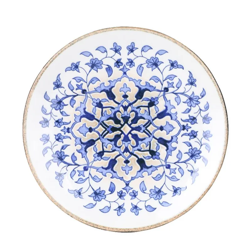 Πιατέλα Στρογγυλή Πορσελάνης 30εκ. Tile Legacy Kutahya Porselen KX890726TDU30 (Υλικό: Πορσελάνη, Χρώμα: Λευκό) - KUTAHYA PORSELEN - KX890726TDU30