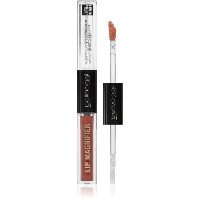 bellaoggi Lip Magnifier μακράς διαρκείας κραγιόν και λιπ γκλος 2 σε 1 απόχρωση Vanilla Cake 2.7 ml