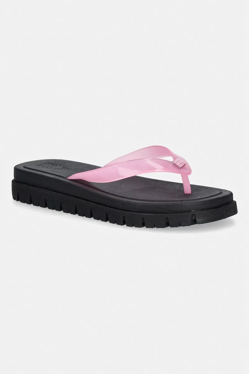 Tommy Jeans σαγιονάρες δίχαλο Γυναικεία TJW CLEATED JELLY SUMMER SANDAL