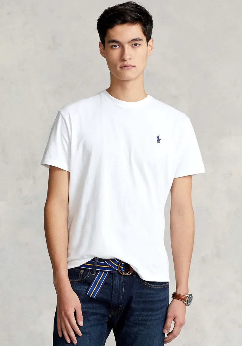 Polo Ralph Lauren T Shirt Crewneck - 710680785 003 White