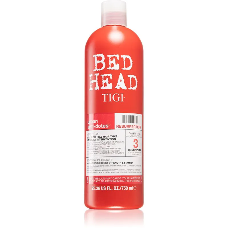TIGI Bed Head Urban Antidotes Resurrection κοντίσιονερ για αδύναμα, ταλαιπωρημένα μαλλιά 750 ml