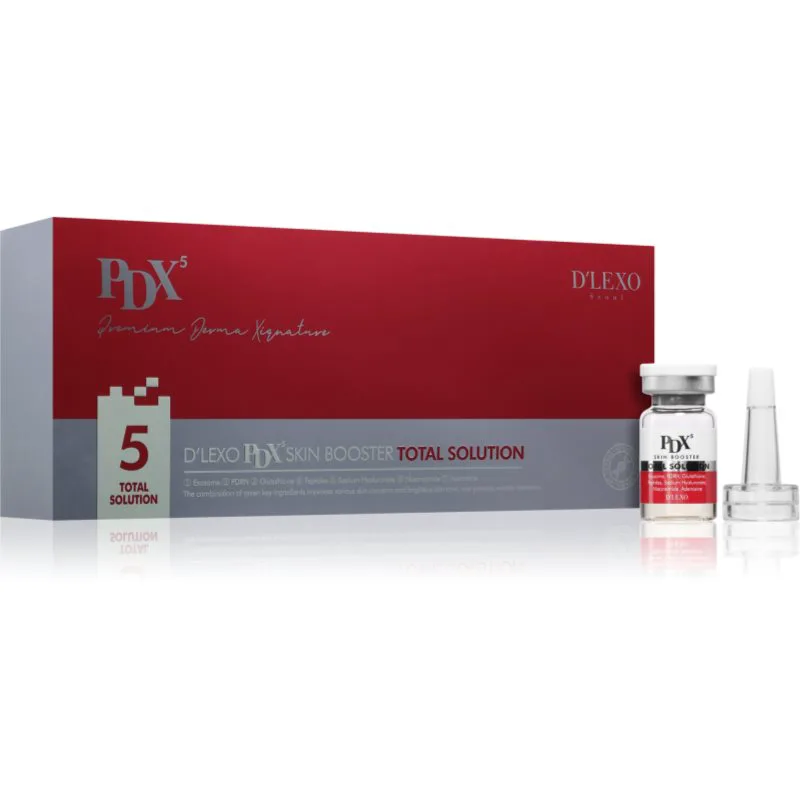 Dermaline D'LEXO PDX5 Skin Booster Total Solution εντατικά ανανεωτική θεραεία 5x5 ml
