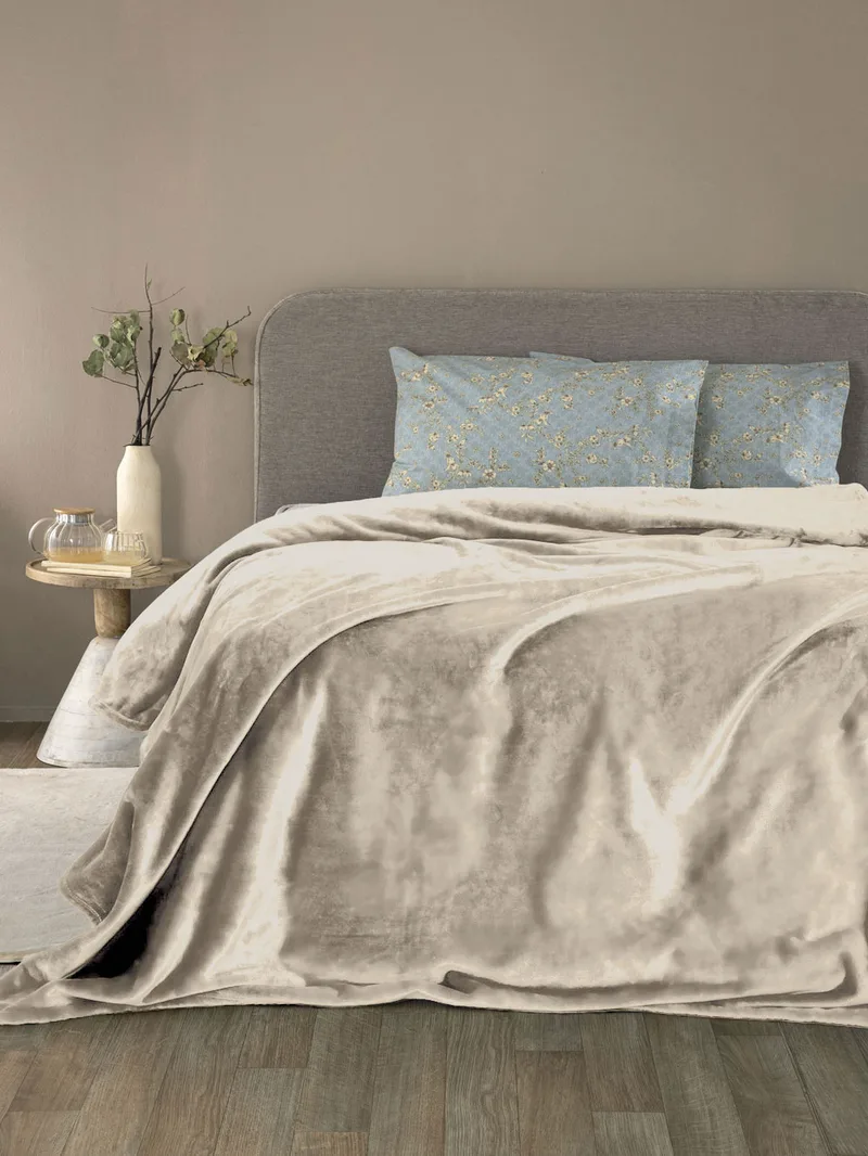 Κουβέρτα Fleece 160x220 LUCY FOG - Palamaiki