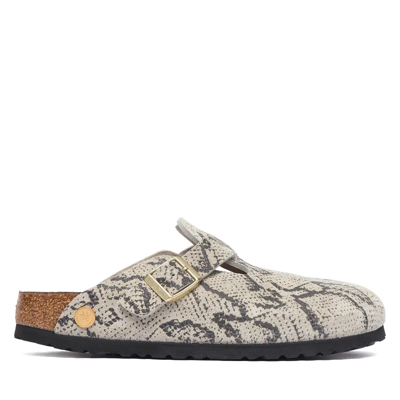 Παντόφλες Birkenstock Boston 1033086 Κρεμ