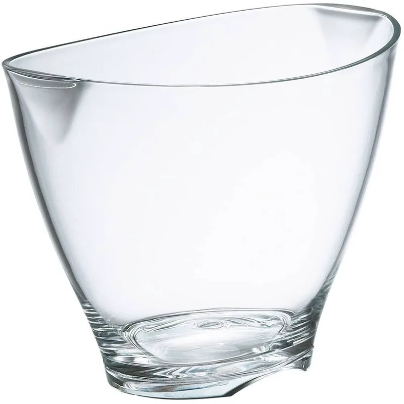 ΣΑΜΠΑΝΙΕΡΑ ΔΥΟ (2) ΦΙΑΛΩΝ ARIR ICEBERG ΟΒΑΛ ΜΙΝΙ TRANSPARENT