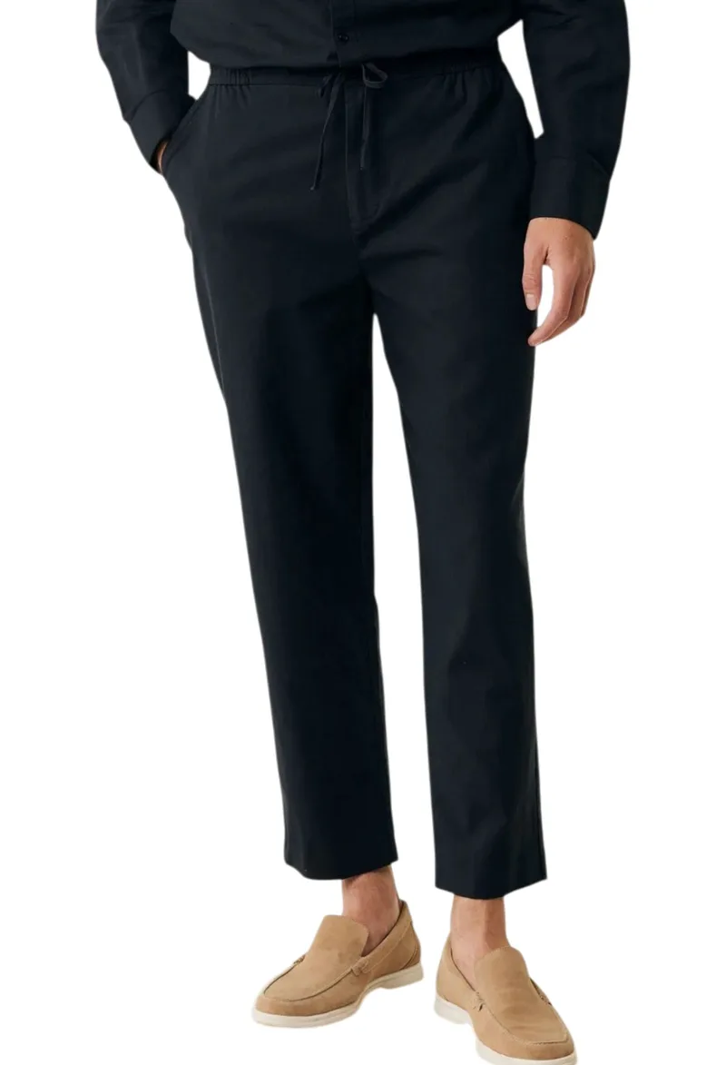 Παντελόνι Υφασμάτινο Mexx Ethan MF007000651M-Black Ανδρικό