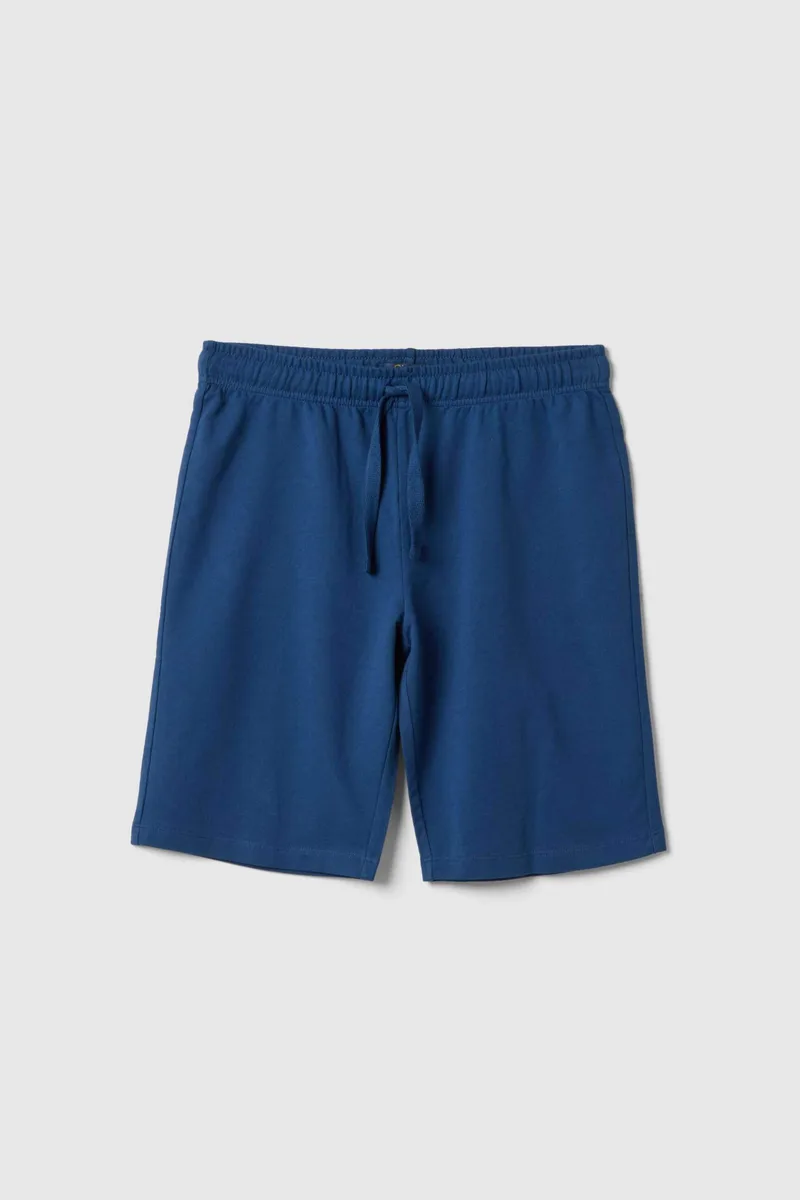 OVS παιδική βερμούδα μονόχρωμη Regular Fit - 002613376 Μπλε Navy