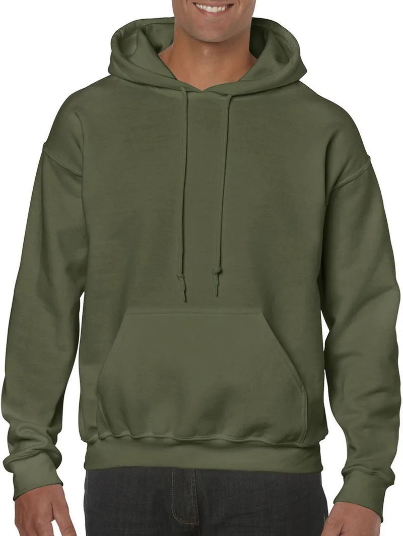 Φούτερ Hoodie 18500 Gildan Heavy Blend Military Green