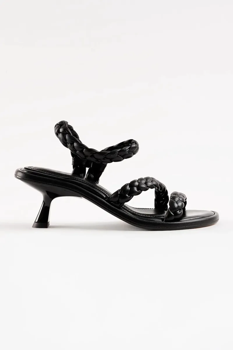 Souliers Martinez σανδάλια χαμηλά τακούνια δερμάτινα ANAYA