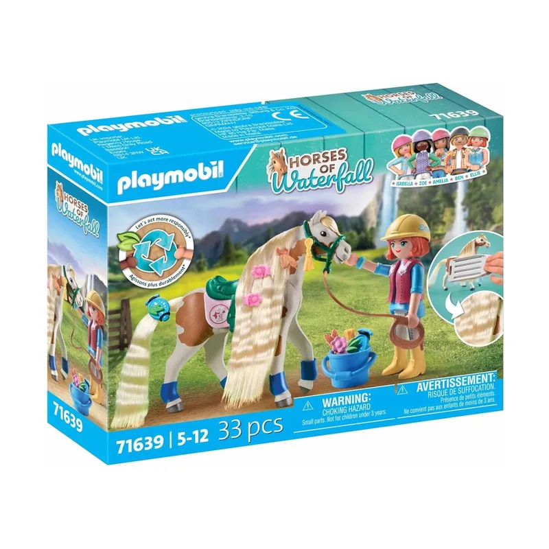 Playmobil Η Ellie με το άλογό της 71639