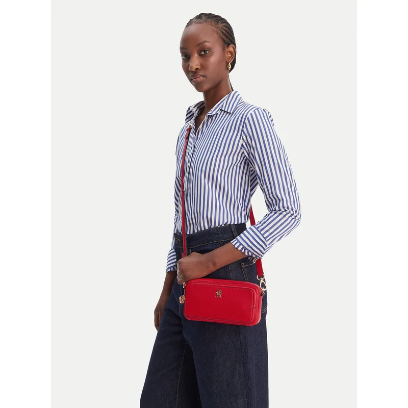 Τσάντα Tommy Hilfiger Th Daily Camera Bag AW0AW18377 Κόκκινο