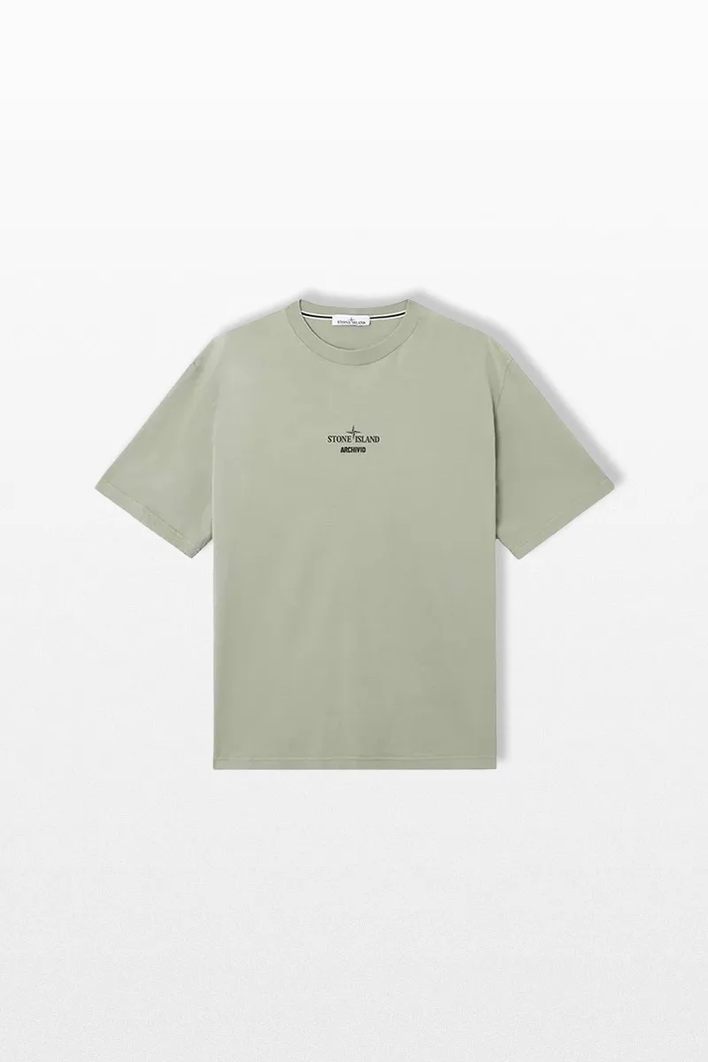 STONE ISLAND Ανδρικό Πράσινο Archivio T-Shirt