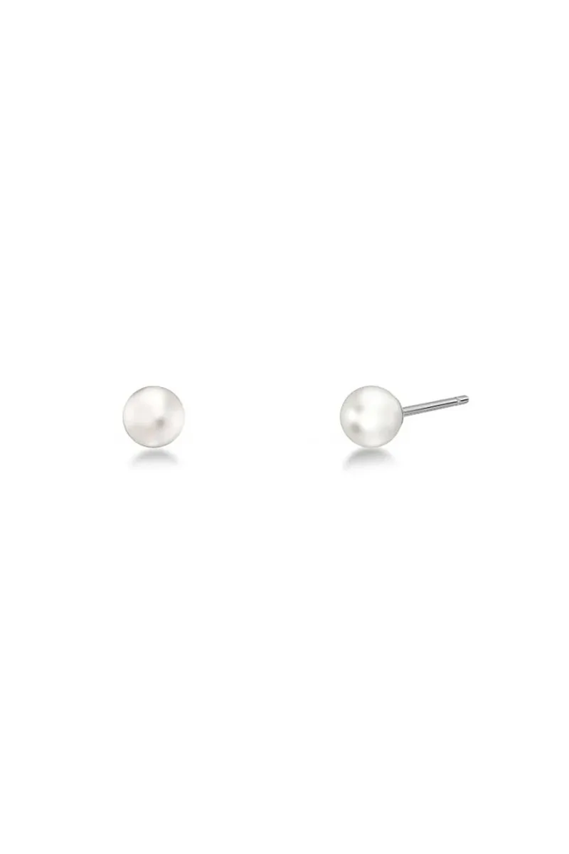 EDBLAD γυναικεία σκουλαρίκια "Lilian Studs Steel S" - 102989