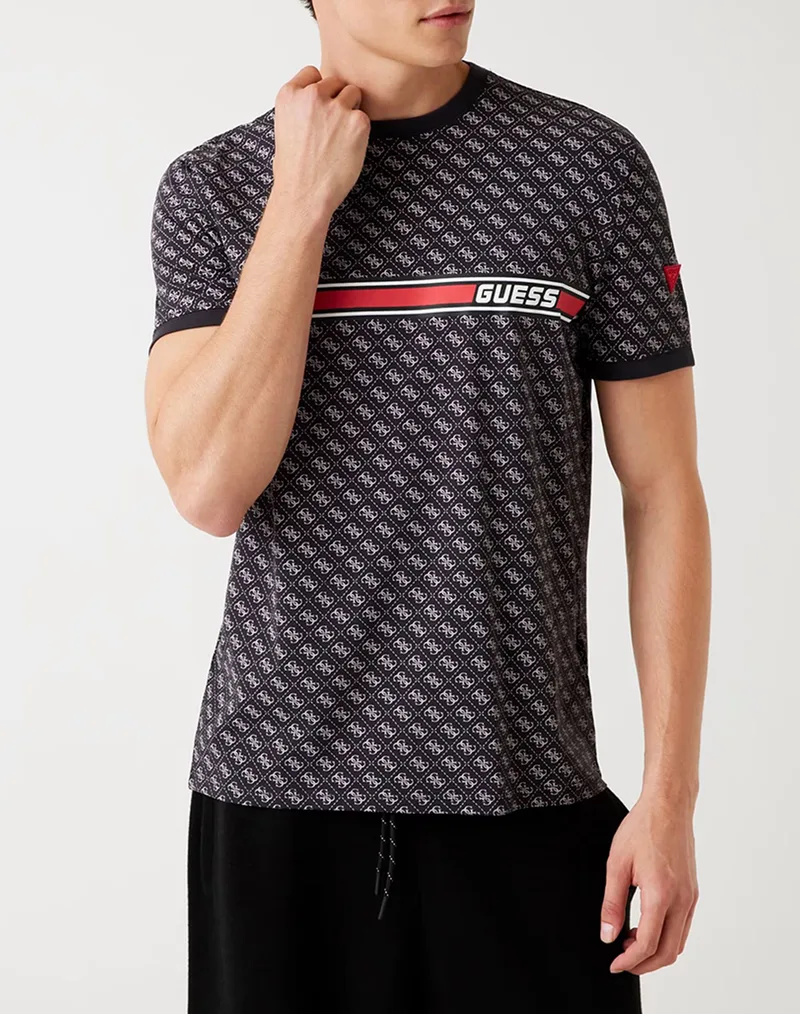 GUESS JAMEY T-SHIRT ΜΠΛΟΥΖΑ ΑΝΔΡΙΚΟ Z2BI09J1314-P9QC JetBlack