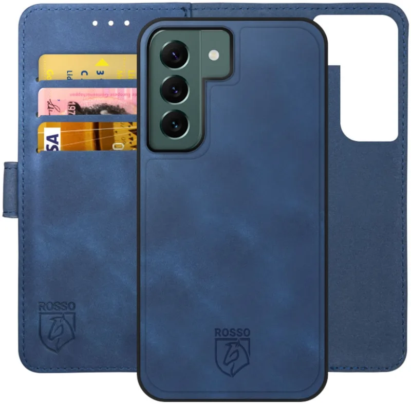 Κόκκινο Element 2 in 1 - PU Θήκη Πορτοφόλι Samsung Galaxy S22 Plus 5G - Blue (8719246344725)