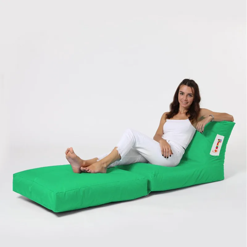 Πουφ Πολυθρόνα Κήπου Siesta Sofa Bed Pouf - Green 248Frn1218 (55x40)