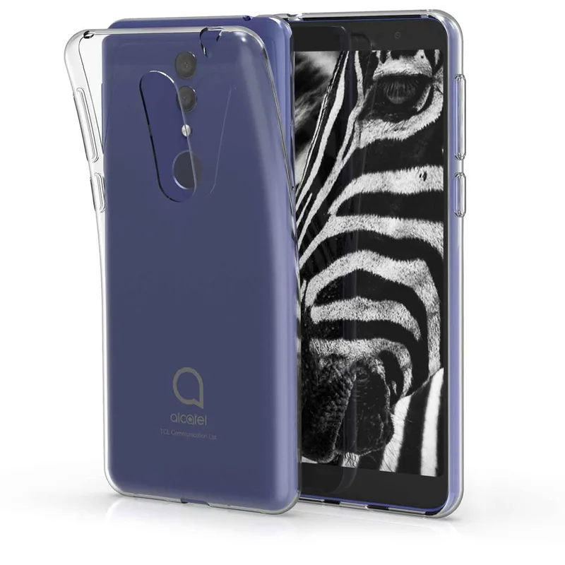 KW Θήκη Σιλικόνης Alcatel 1X 2019 - Transparent (47561.03)