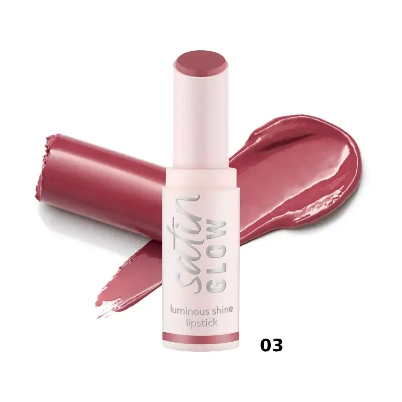 Essence Satin Glow Luminous Shine Lipstick 03