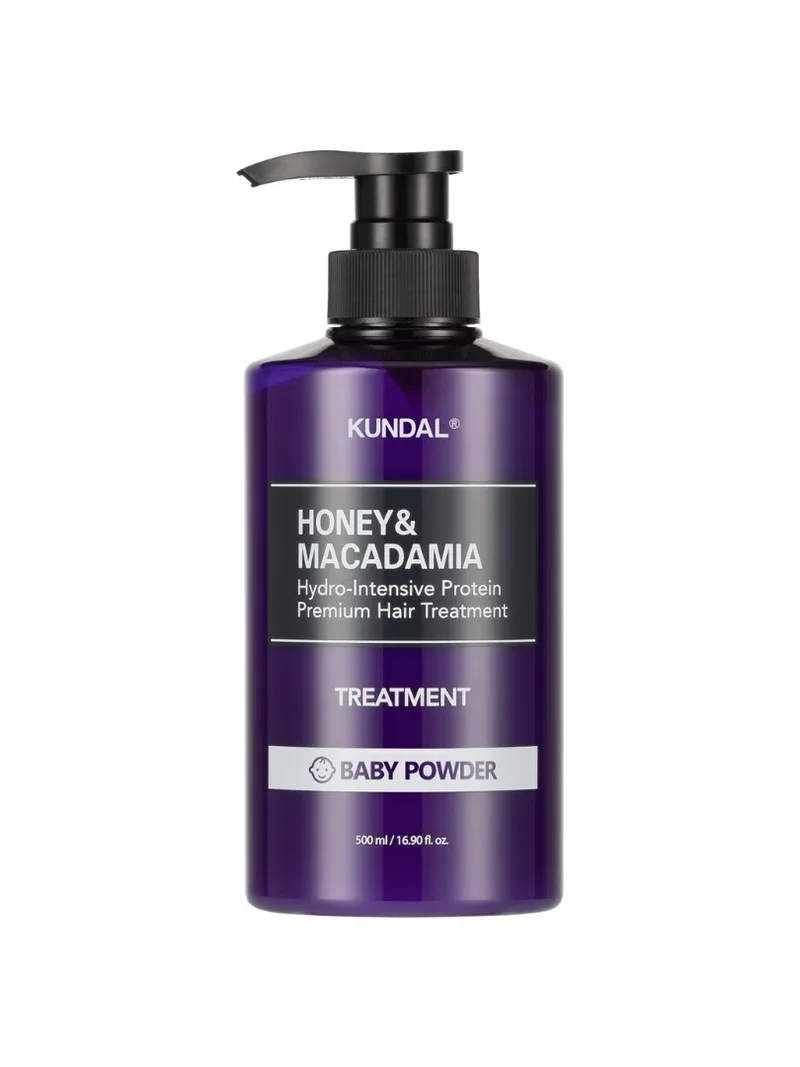Honey & Macadamia Protein Premium Hair Treatment Baby Powder Mask 500ml