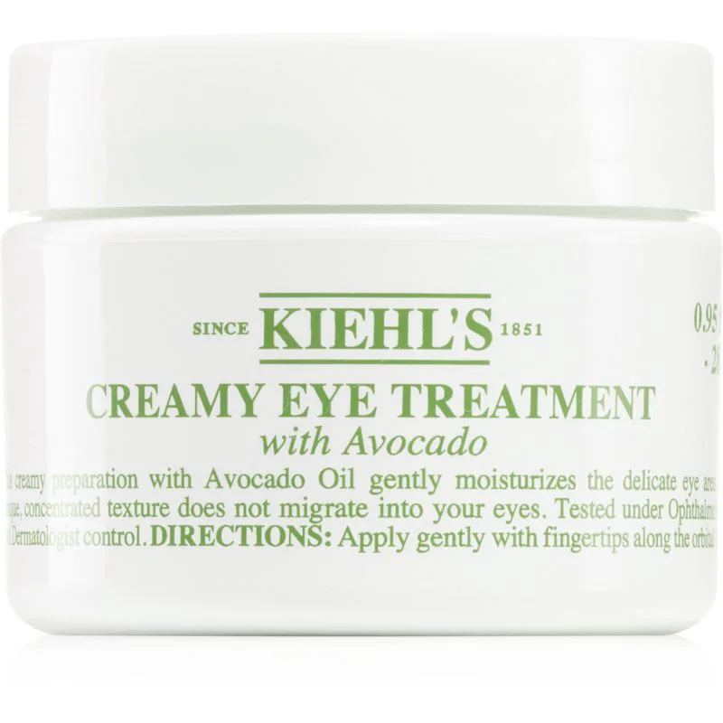 Kiehl's Avocado Creamy Eye Treatment εντατικά ενυδατική φροντίδα για τη περιοχή γύρω απο τα μάτια με αβοκάντο 14 ml