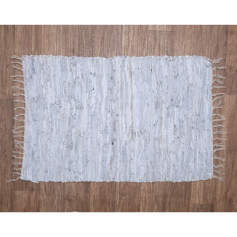 Πατάκι 60X90 Viopros Βραδυκαυστα Γκρι Ανοιχτό (60x90)