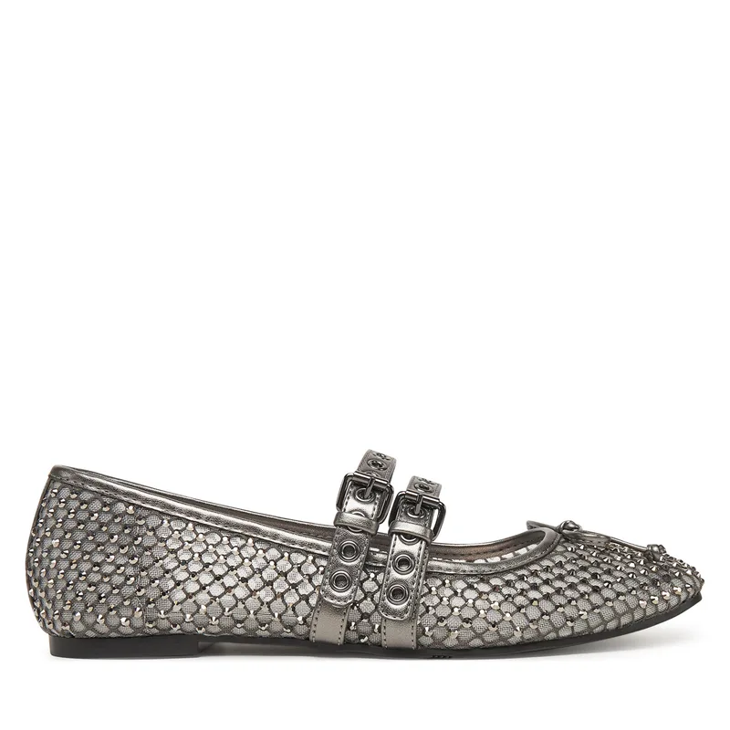 Μπαλαρίνες Guess FLJKNN FAB02 Ασημί
