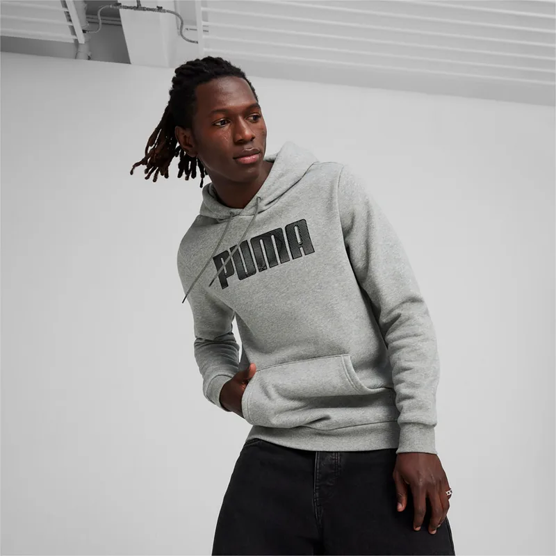 PUMA MASS MERCHANTS STYLE HOODIE ΓΚΡΙ