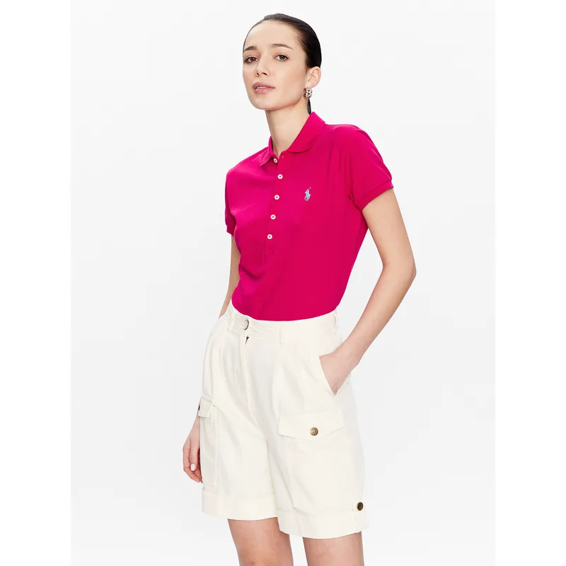 Polo Ralph Lauren Polo 211870245034 Ροζ Slim Fit