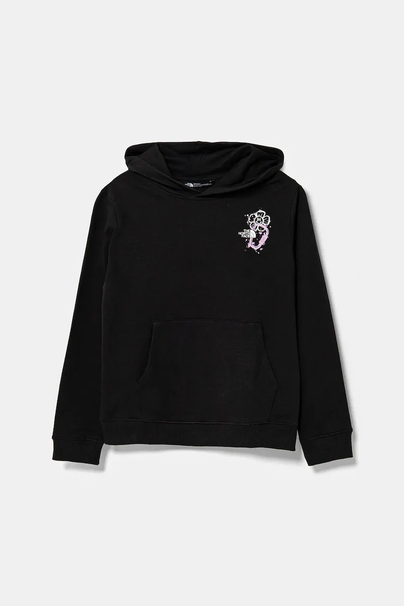 Παιδική βαμβακερή μπλούζα The North Face GRAPHIC RELAXED HOODIE
