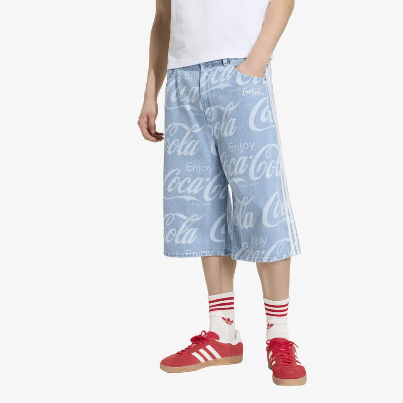 Σορτς adidas x Coca Cola Classic Sport Denim Short Indigo Denim 36