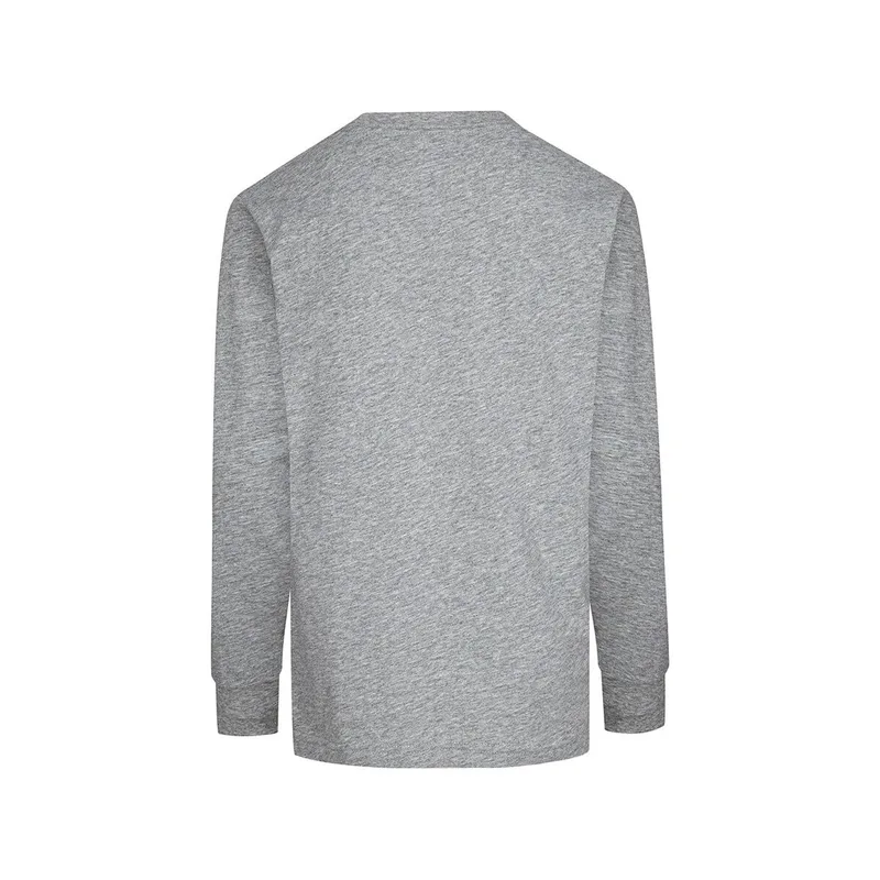 Μπλουζάκια με μακριά μανίκια Converse T-shirt à manches longues chuck patch gris