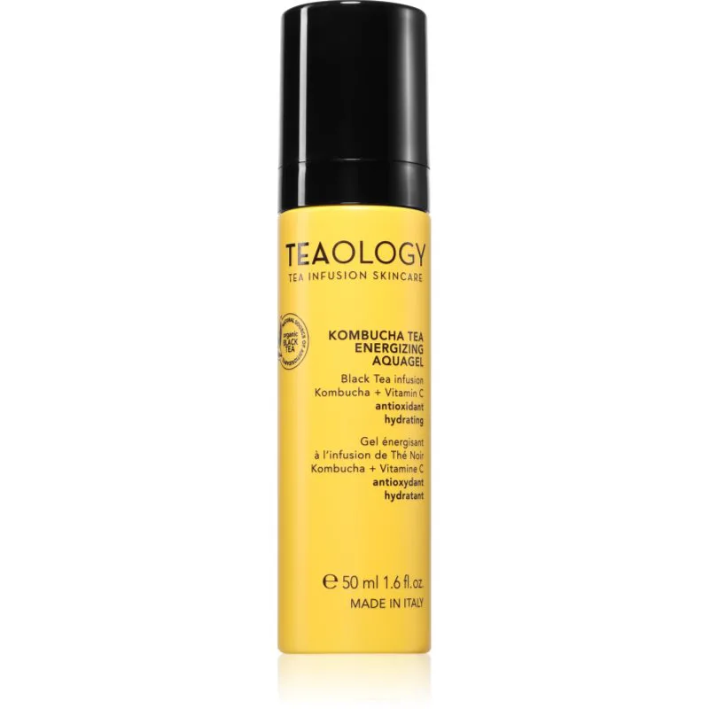 Teaology Kombucha Tea Energizing Aquagel ενυδατικό τζελ κρέμα με βιταμίνη C 50 ml