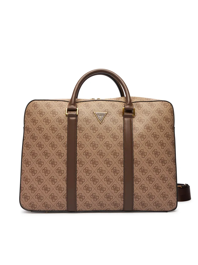 Guess Χαρτοφύλακας Τσάντα Milano Laptop Bag HMMILOP6169 -BBO Μπεζ