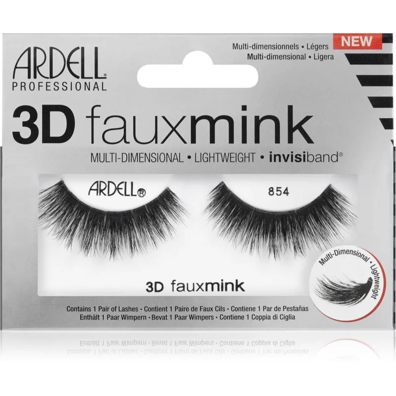 Ardell 3D Faux Mink τεχνητές βλεφαρίδες 854