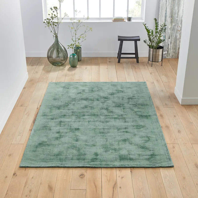 Χαλί από 100% Tencel με παλαιωμένη όψη 120x170 cm Μ120xΠ170cm