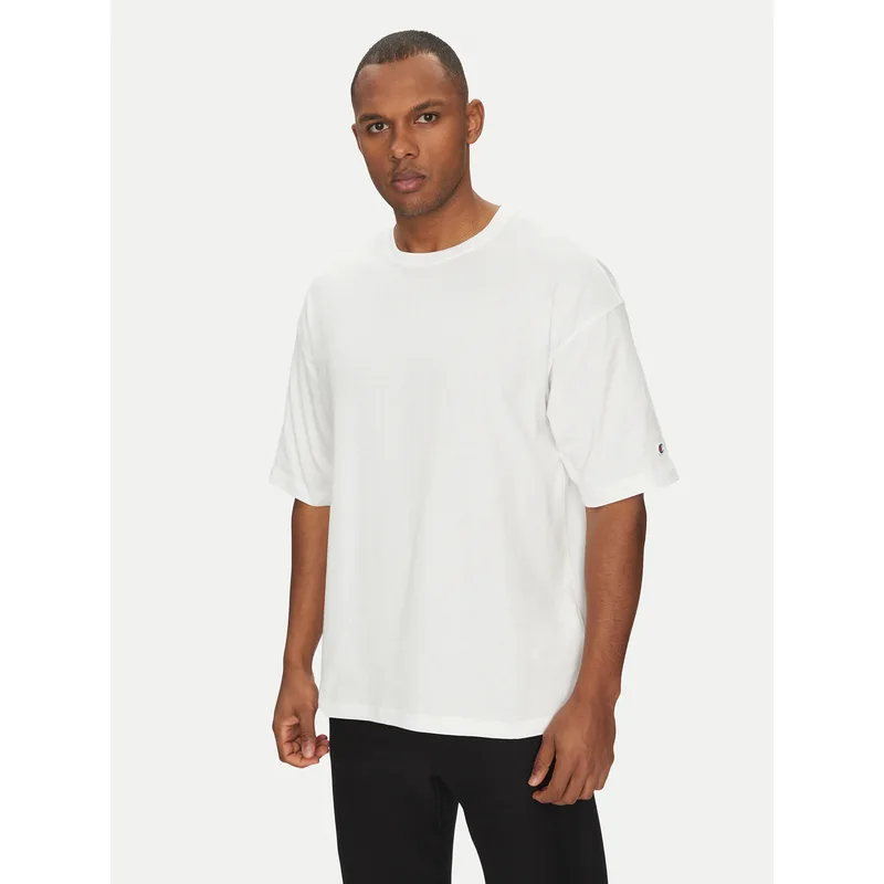 Champion T-Shirt 220714 Λευκό Standard Fit