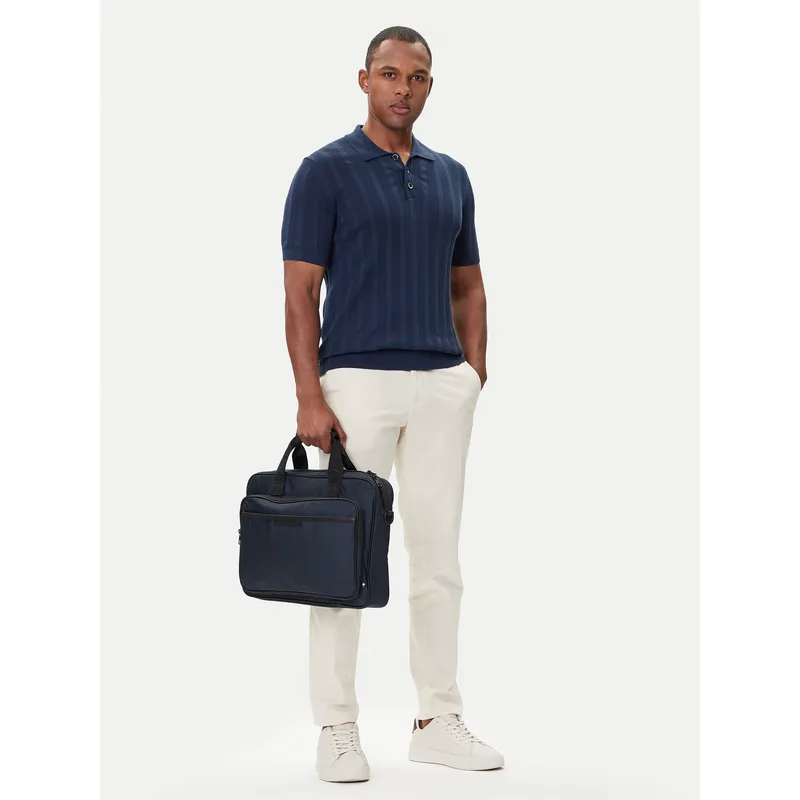 Τσάντα για laptop Tommy Hilfiger Th Repreve Computer Bag AM0AM13466 Σκούρο μπλε