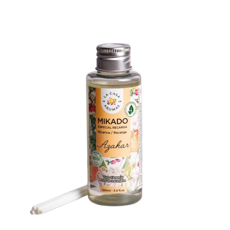 La Casa De Los Aromas Αρωματικό χώρου με sticks Άνθη Πορτοκαλιάς 100ml